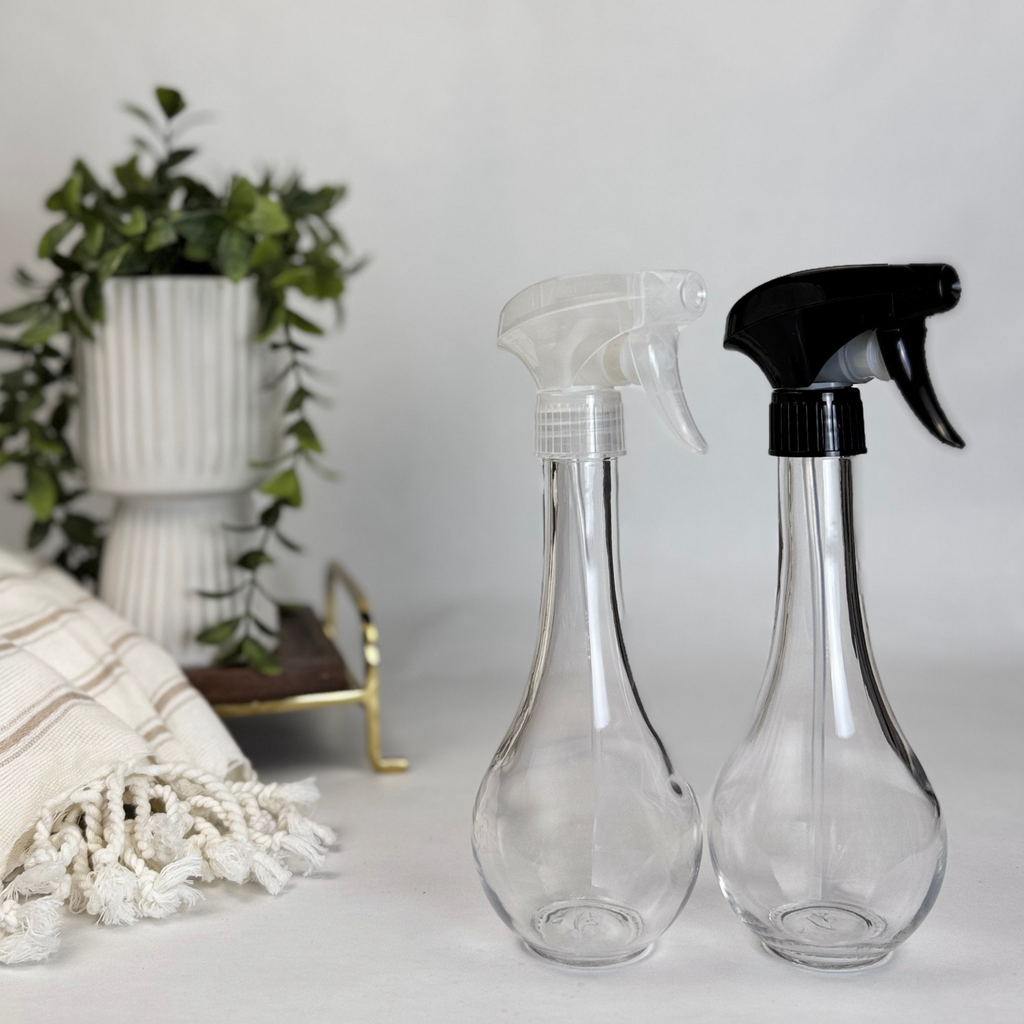 Raindrop Recycled Glass Bottle Dispenser product detail