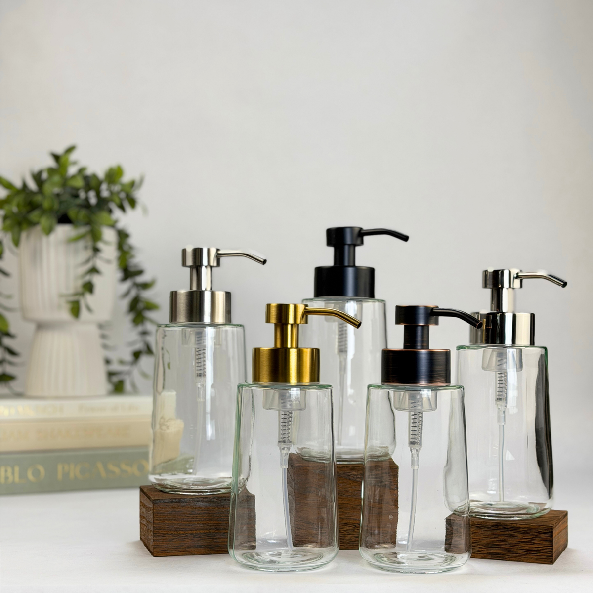 Sonoma Foaming Soap Glass Dispenser product detail