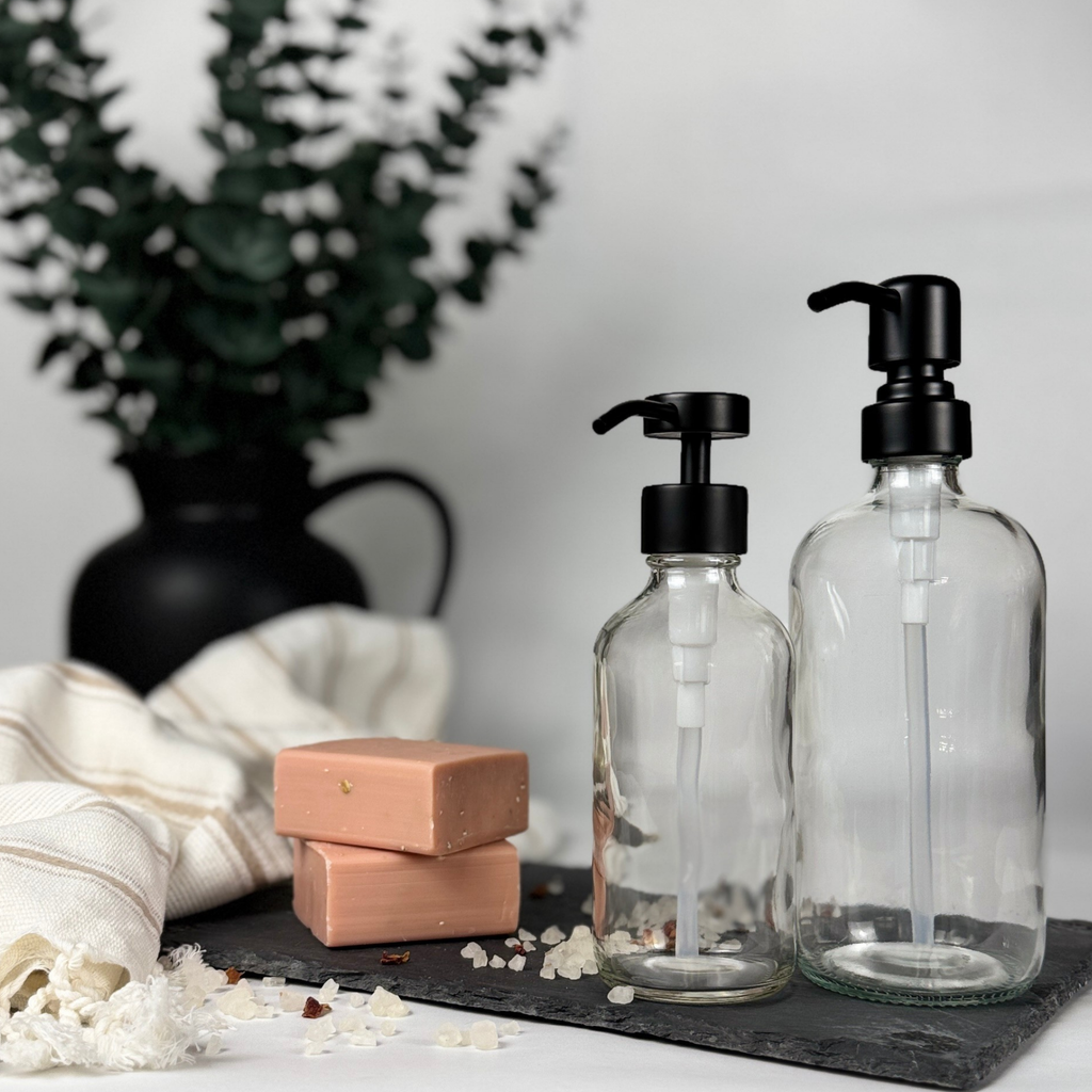 Clear Glass Dispenser product detail