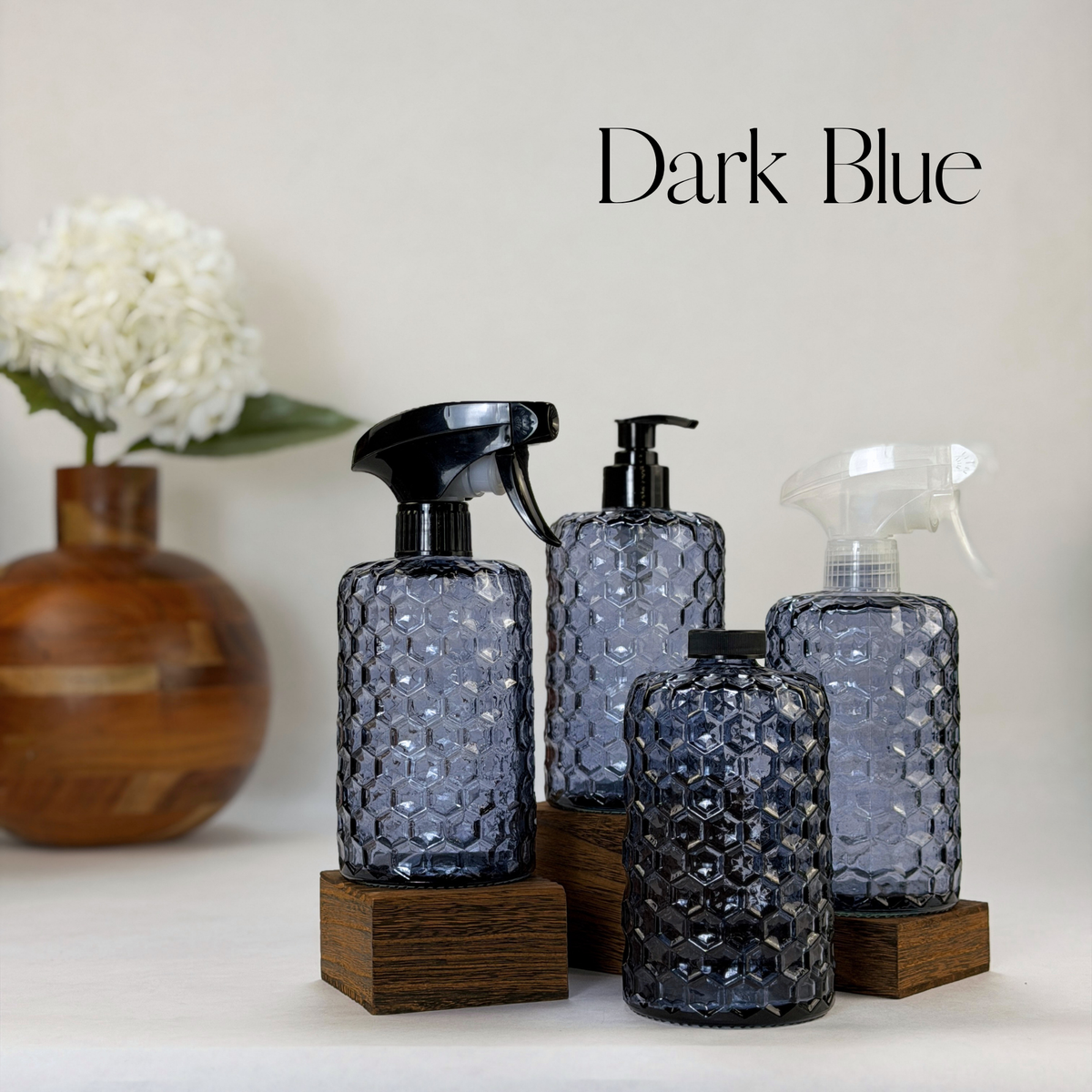 Honeycomb Glass Bottle Dispenser product detail