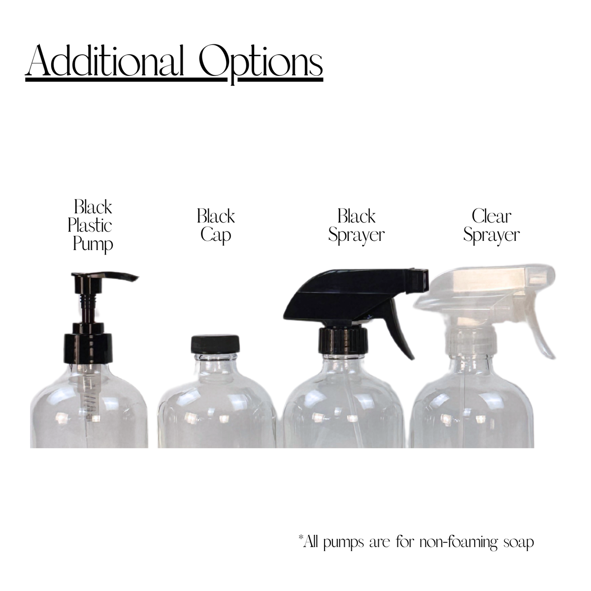 Clear Glass Dispenser product detail