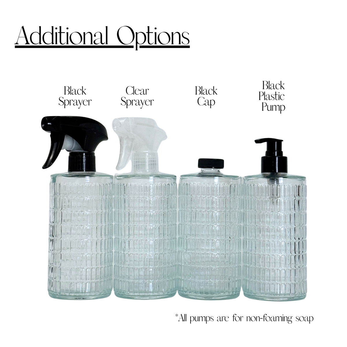 Retro Glass Bottle Dispenser product detail