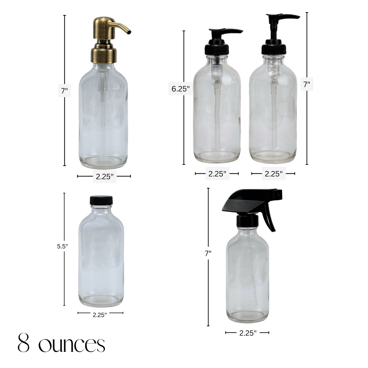 Clear Glass Dispenser product detail