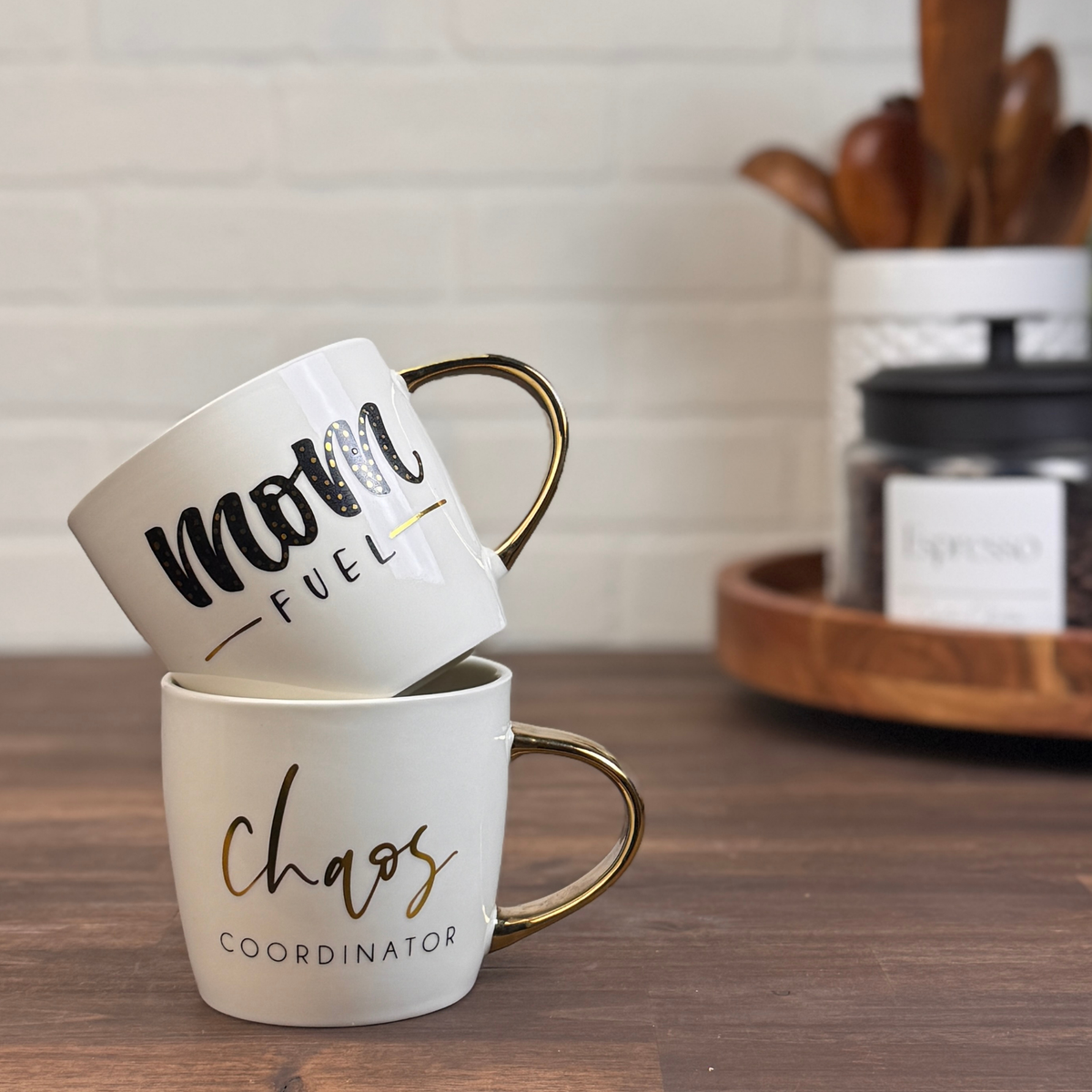 Gold Handle Coffee Mug - 14-ounce product detail