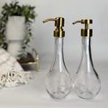 Raindrop Recycled Glass Bottle Dispenser product detail