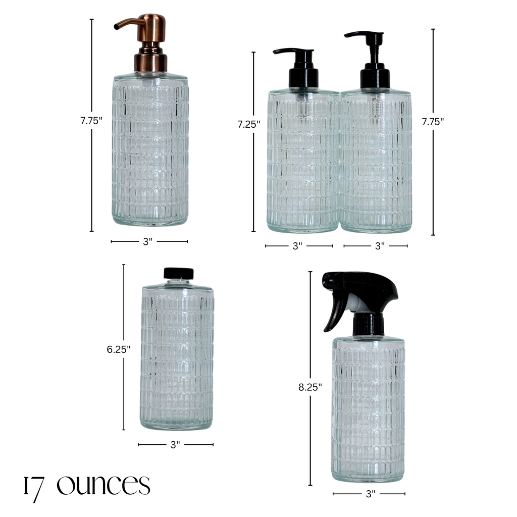 Retro Glass Bottle Dispenser product detail