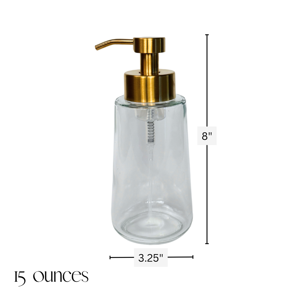 Sonoma Foaming Soap Glass Dispenser product detail