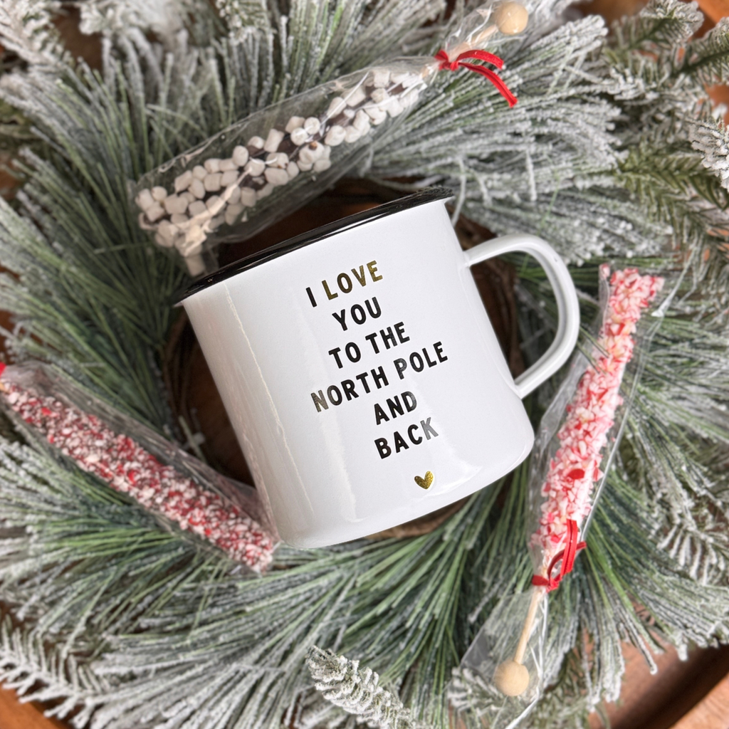 Holiday Enamel Camp Mug - 24-ounce product detail