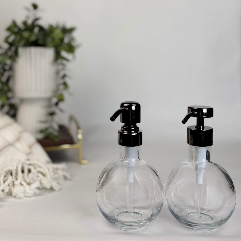 Moon Glass Bottle Dispenser product detail
