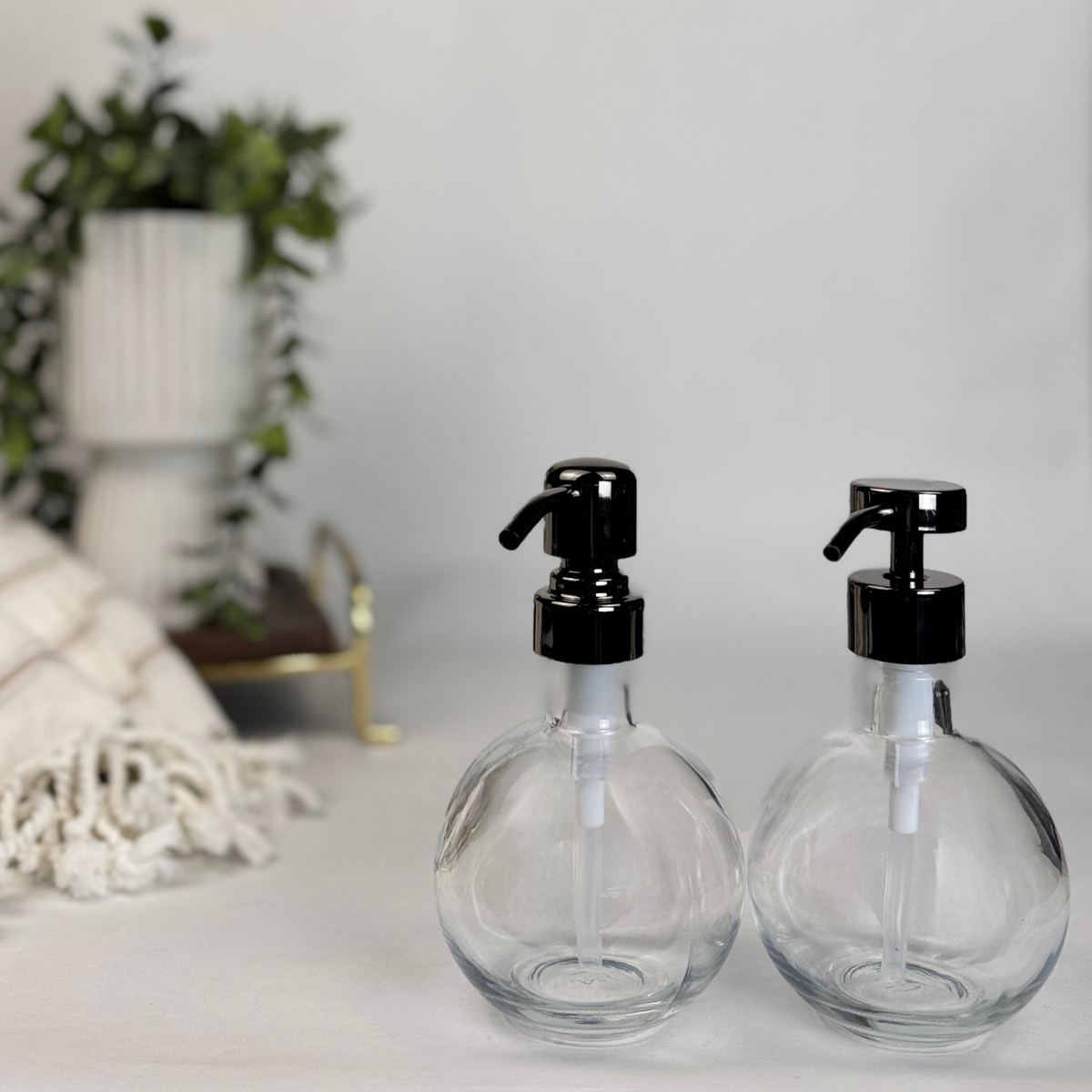 Moon Glass Bottle Dispenser product detail