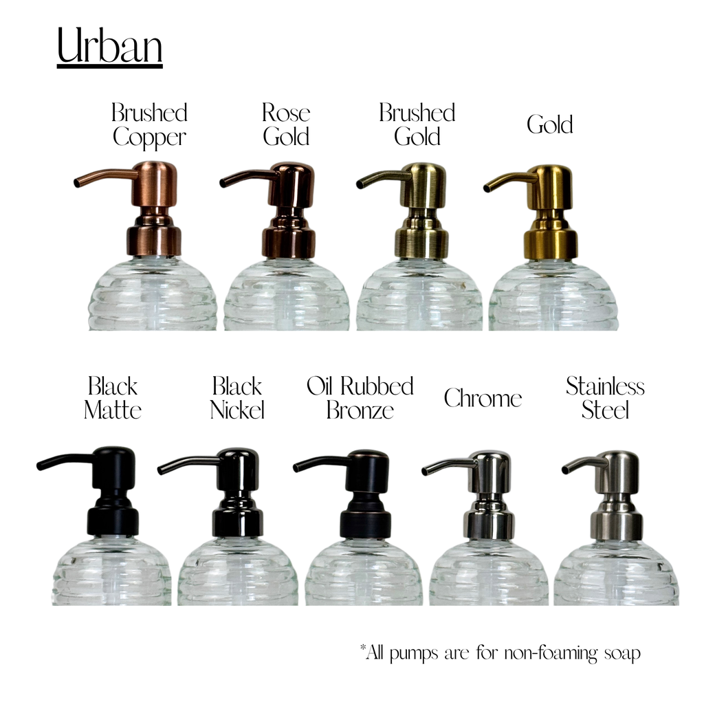 Beehive Glass Bottle Dispenser product detail