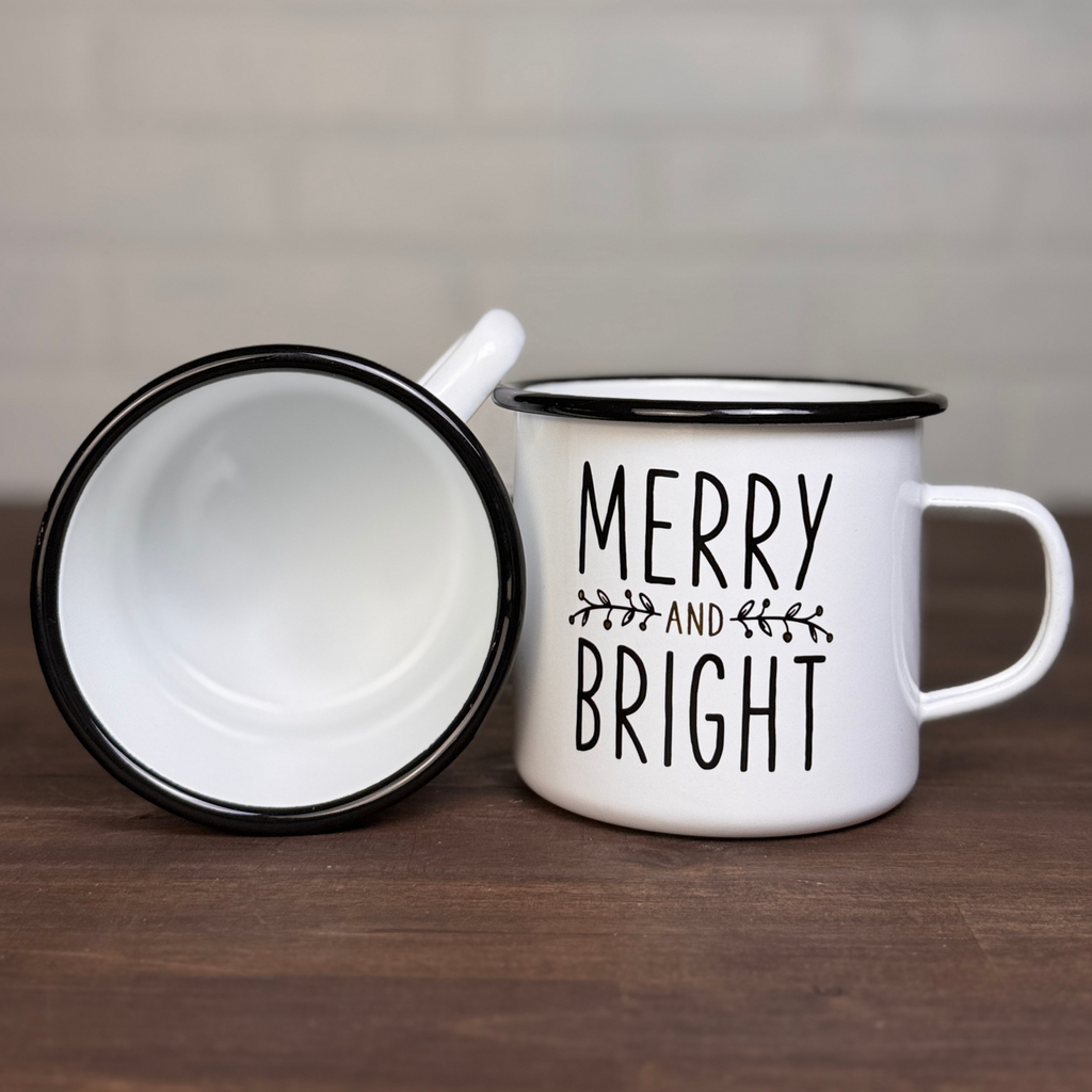 Holiday Enamel Camp Mug - 24-ounce product detail