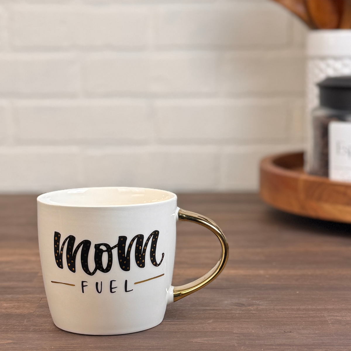 Gold Handle Coffee Mug - 14-ounce product detail