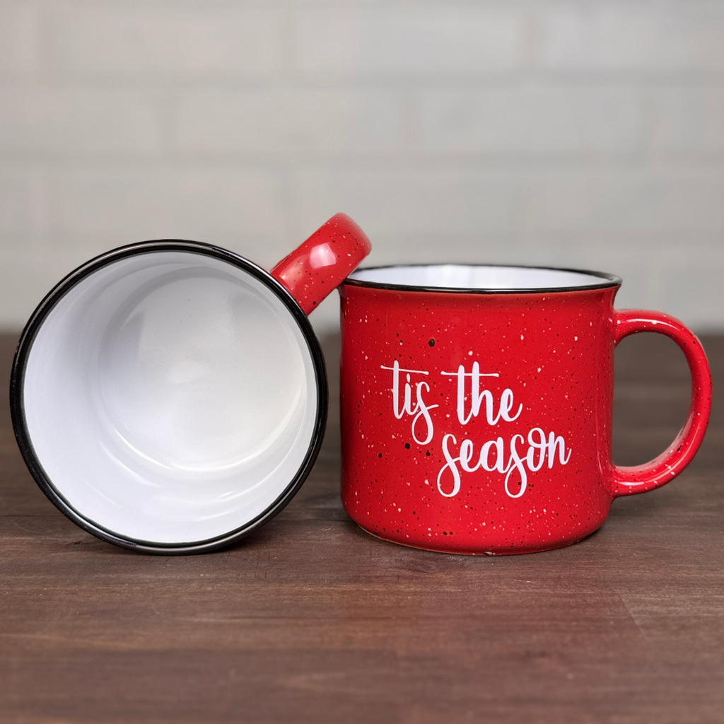 Holiday Ceramic Campfire Mug - 15-ounce product detail