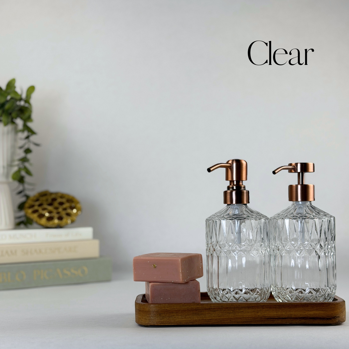 Savannah Glass Bottle Dispenser product detail