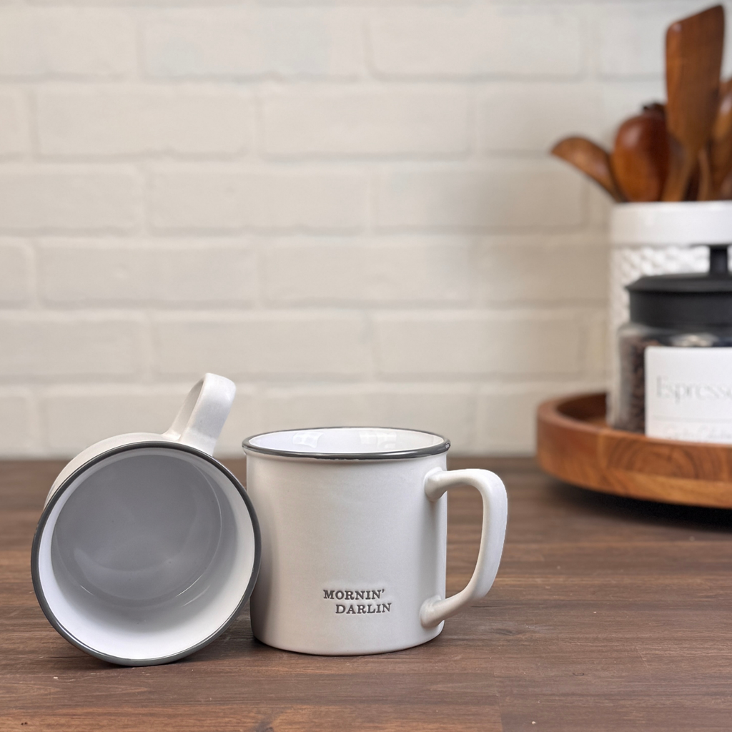 Embossed Coffee Mug - 16-ounce product detail
