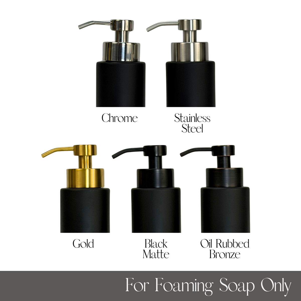 Farmhouse Foaming Soap Glass Dispenser product detail