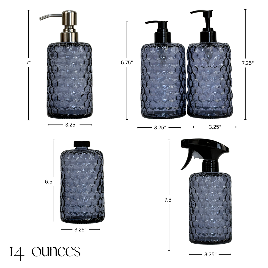 Honeycomb Glass Bottle Dispenser product detail