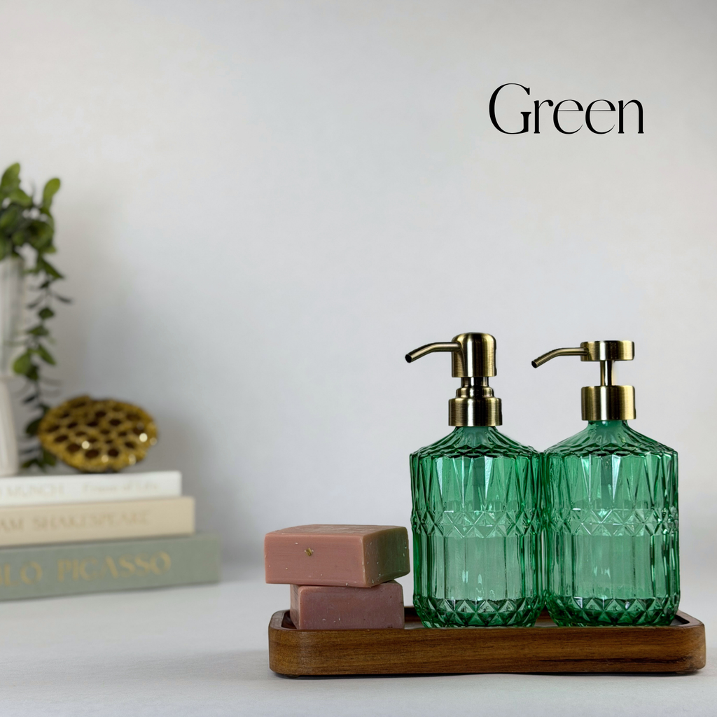 Savannah Glass Bottle Dispenser product detail