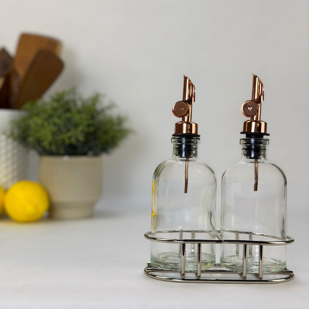 Clear Apothecary Glass Bottle Set - Apothecary Collection Custom Label product detail