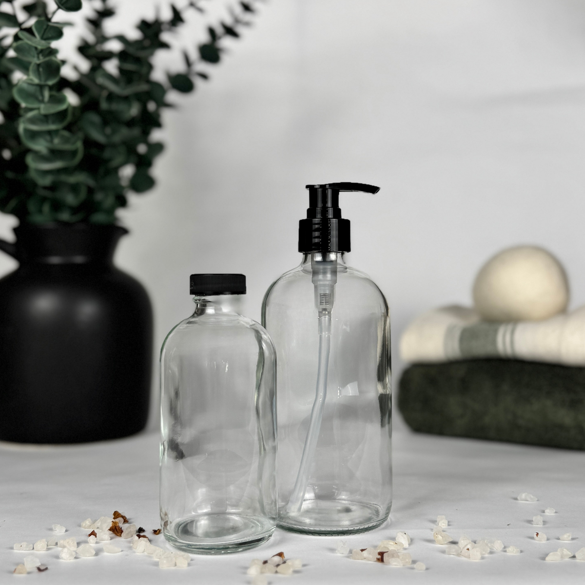 Clear Glass Dispenser product detail