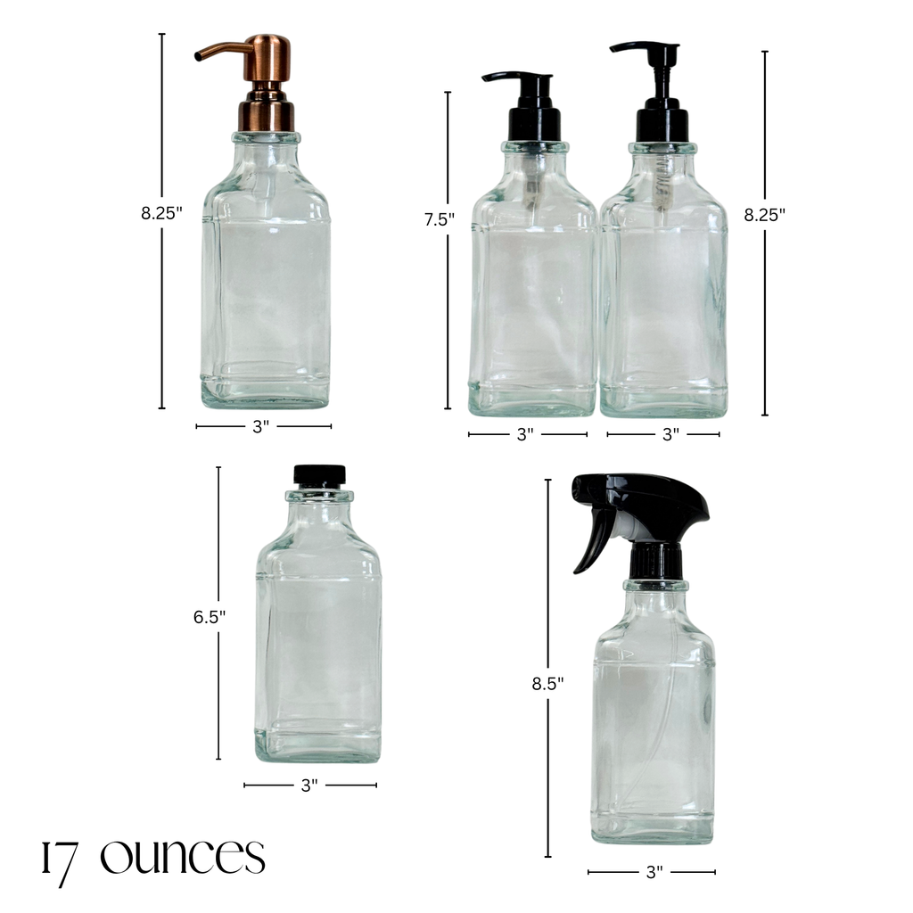 Edison Glass Bottle Dispenser product detail