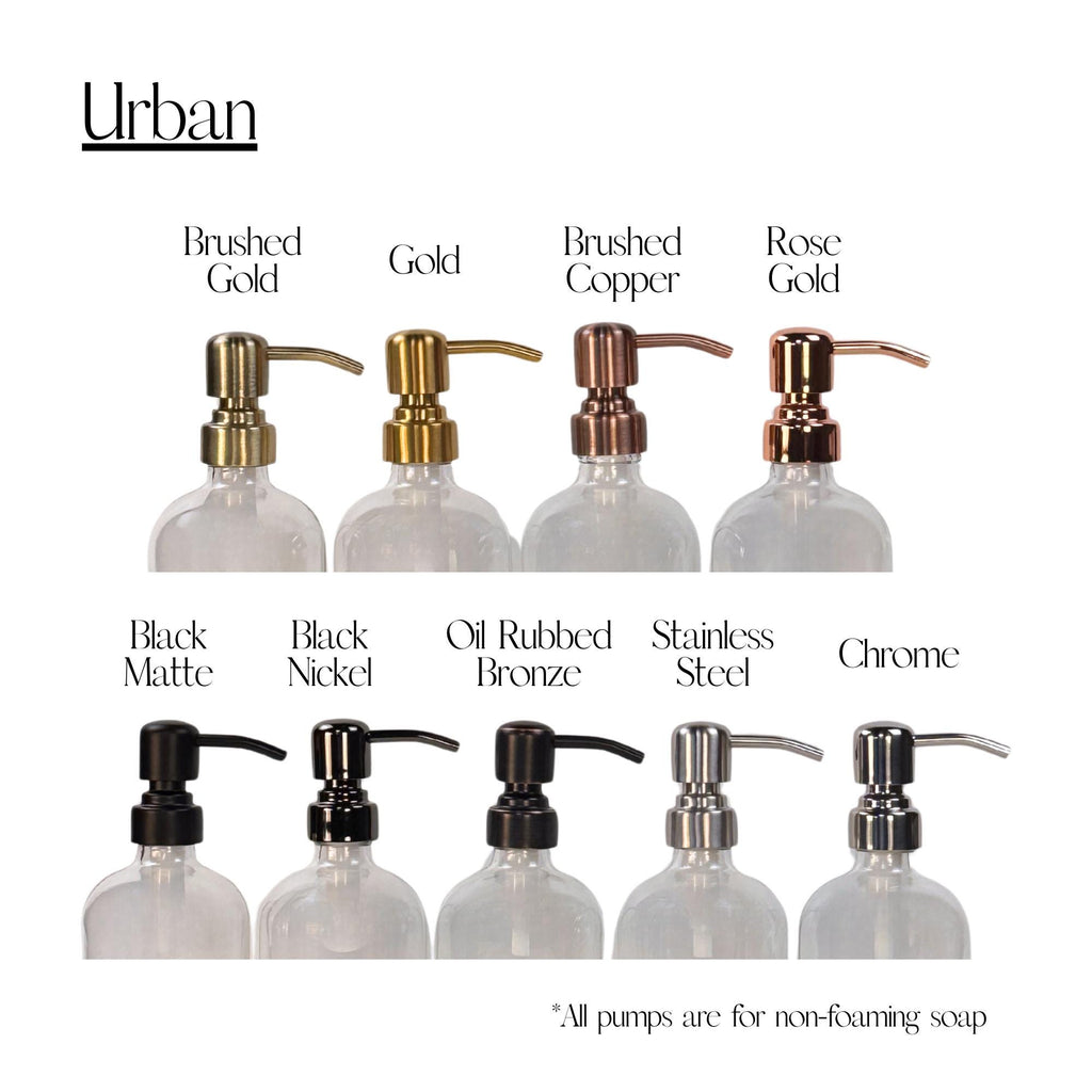 Clear Glass Dispenser with Silicone Sleeve product detail