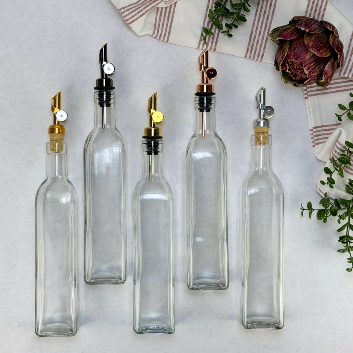 Rectangular Clear Apothecary Glass Bottle product detail