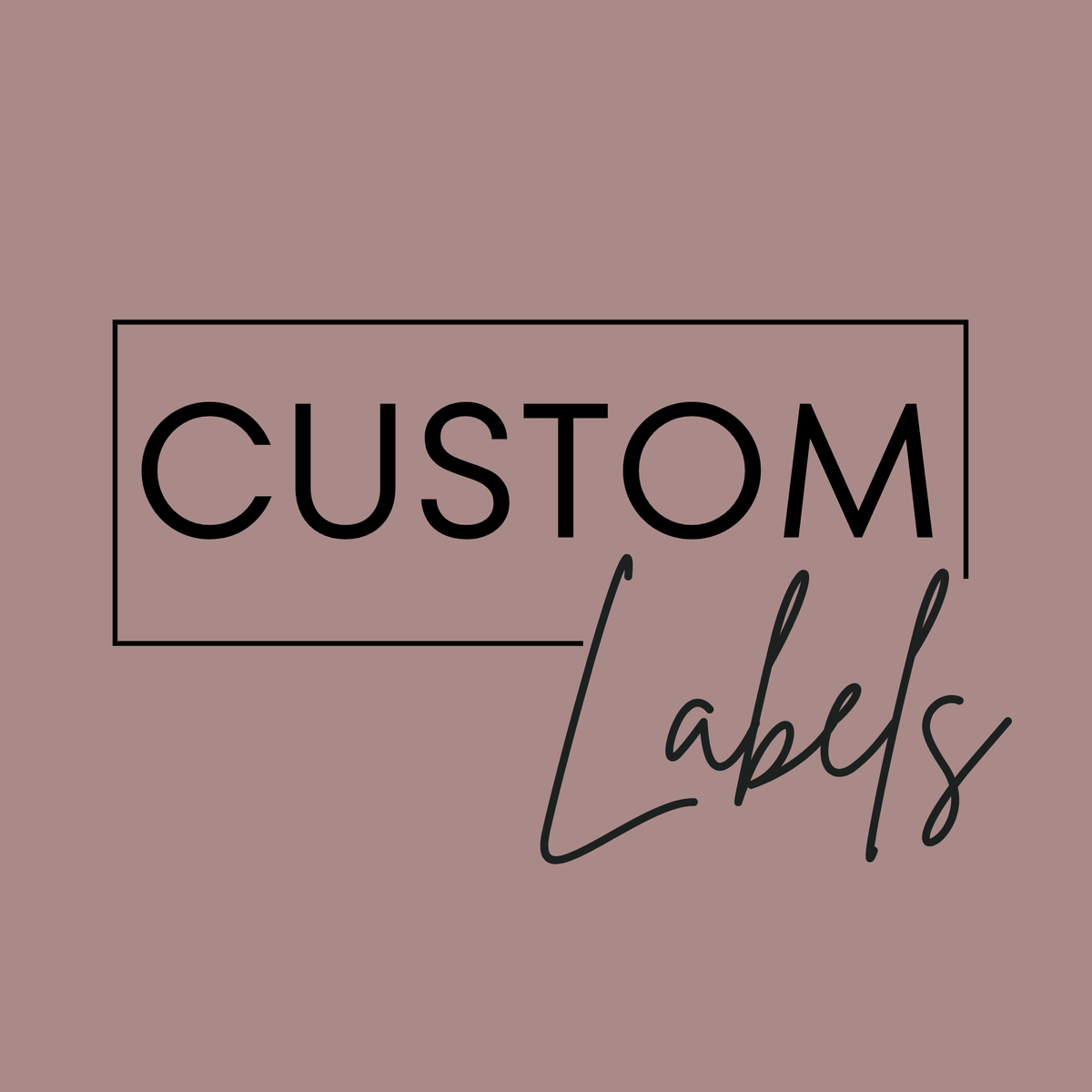 Custom Waterproof Bottle Labels
