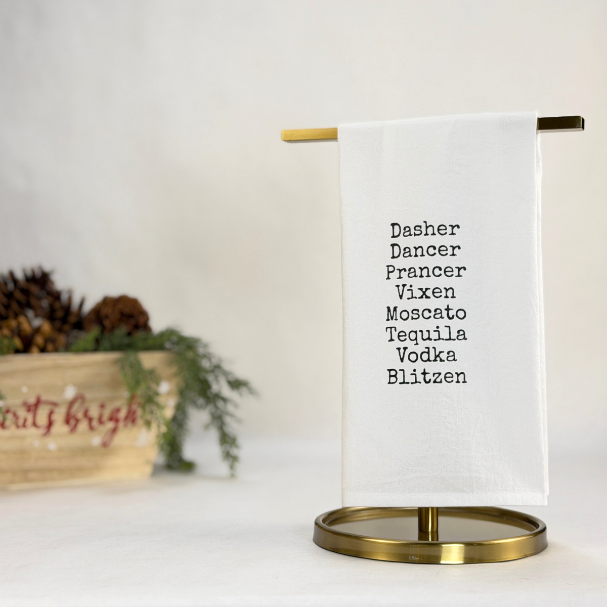 Funny Christmas Tea Towels