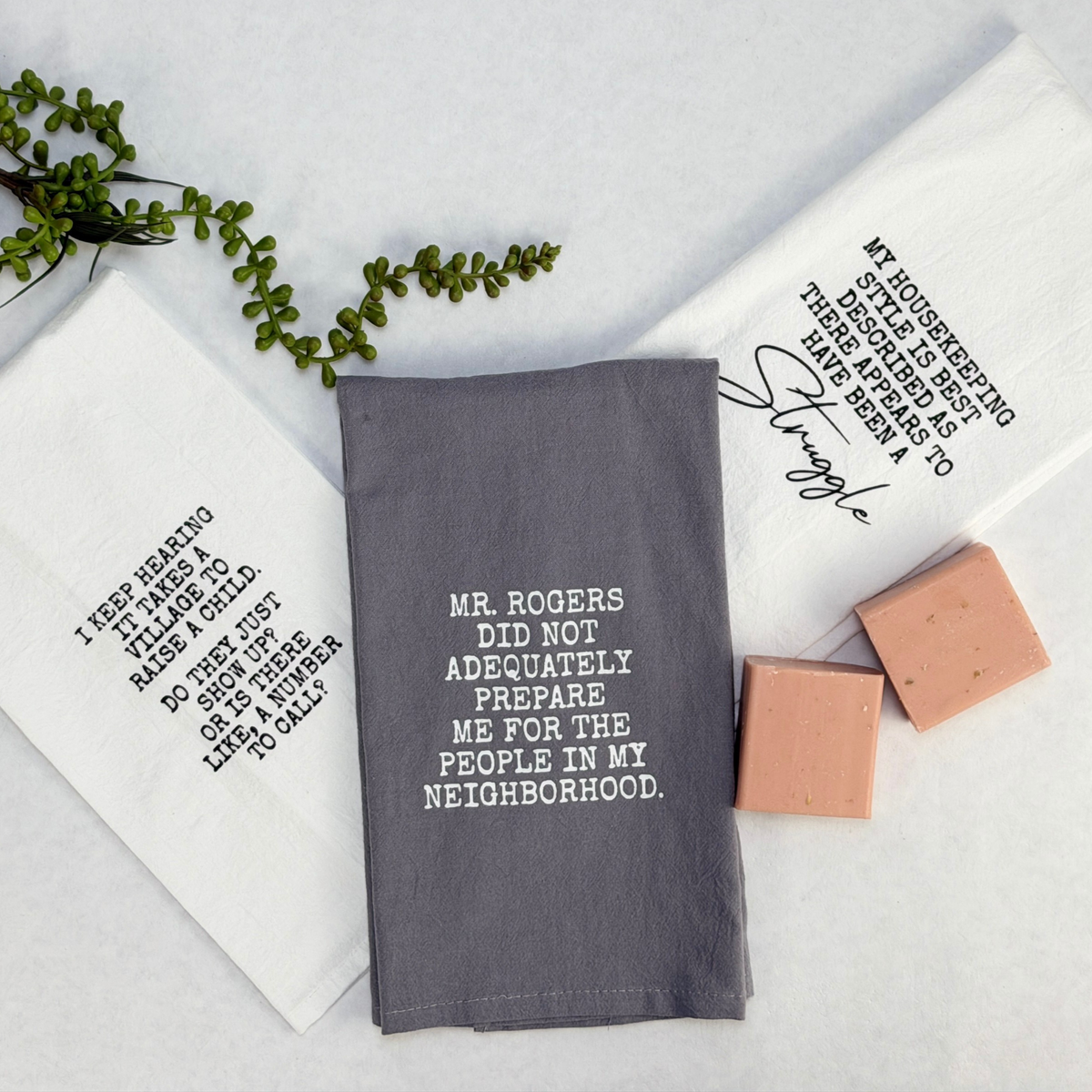 The Struggle Is Real Tea Towel Set product detail