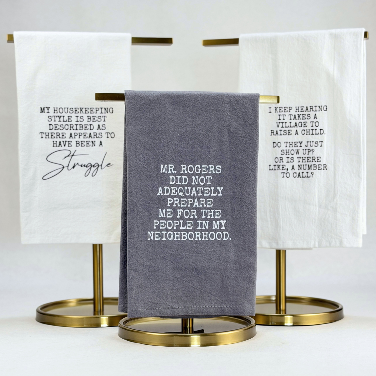 The Struggle Is Real Tea Towel Set product detail