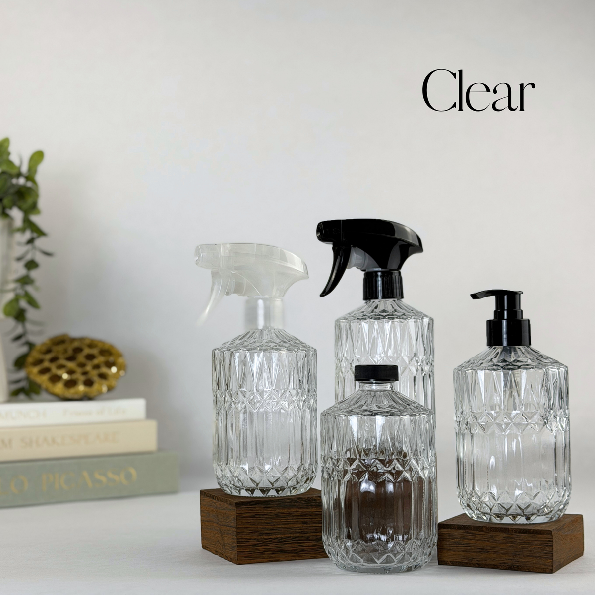 Savannah Glass Bottle Dispenser product detail