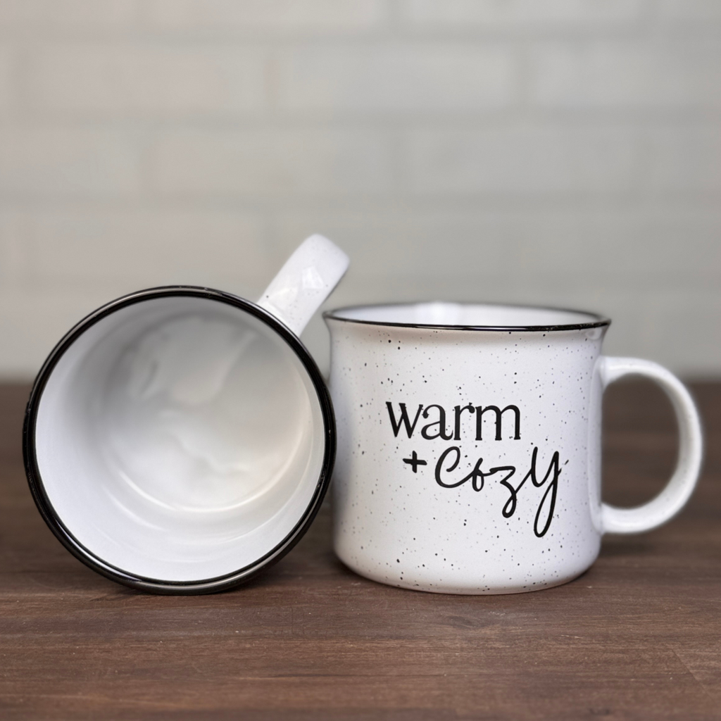 Seasonal Ceramic Campfire Mug - 15-ounce product detail