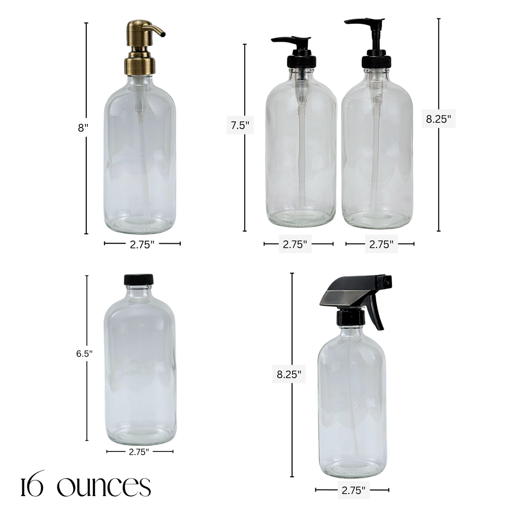 Clear Glass Dispenser product detail