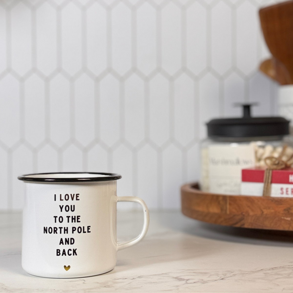 Holiday Enamel Camp Mug - 24-ounce product detail