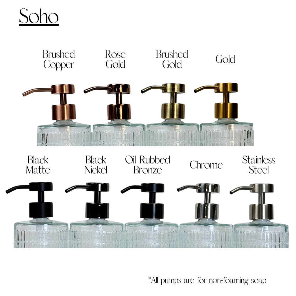 Retro Glass Bottle Dispenser product detail