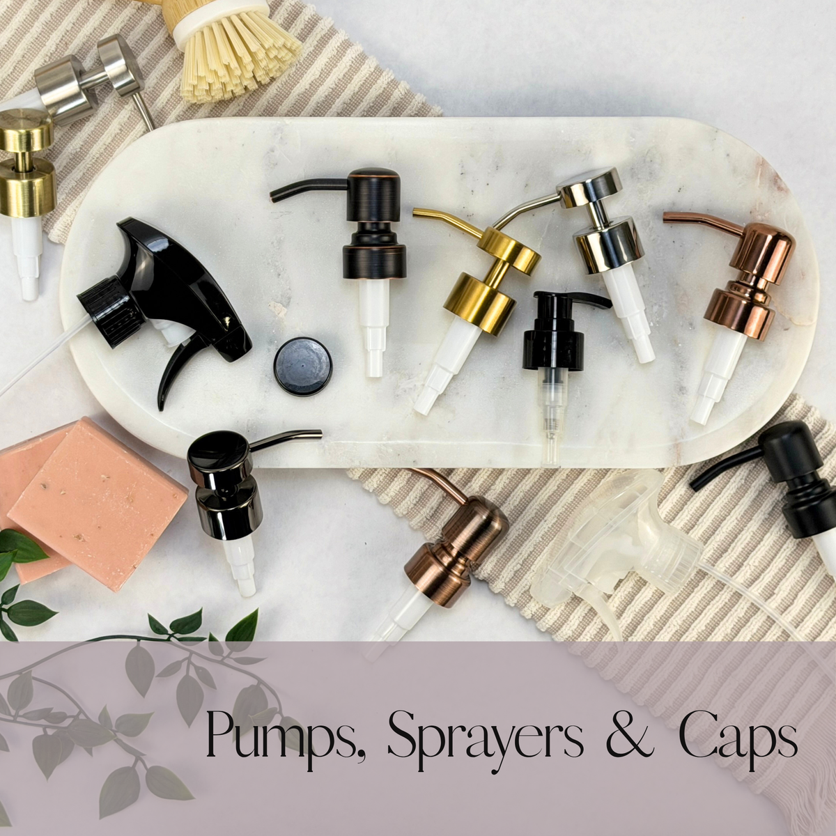 Replacement Pumps, Sprayers & Caps for Threaded Bottles product detail