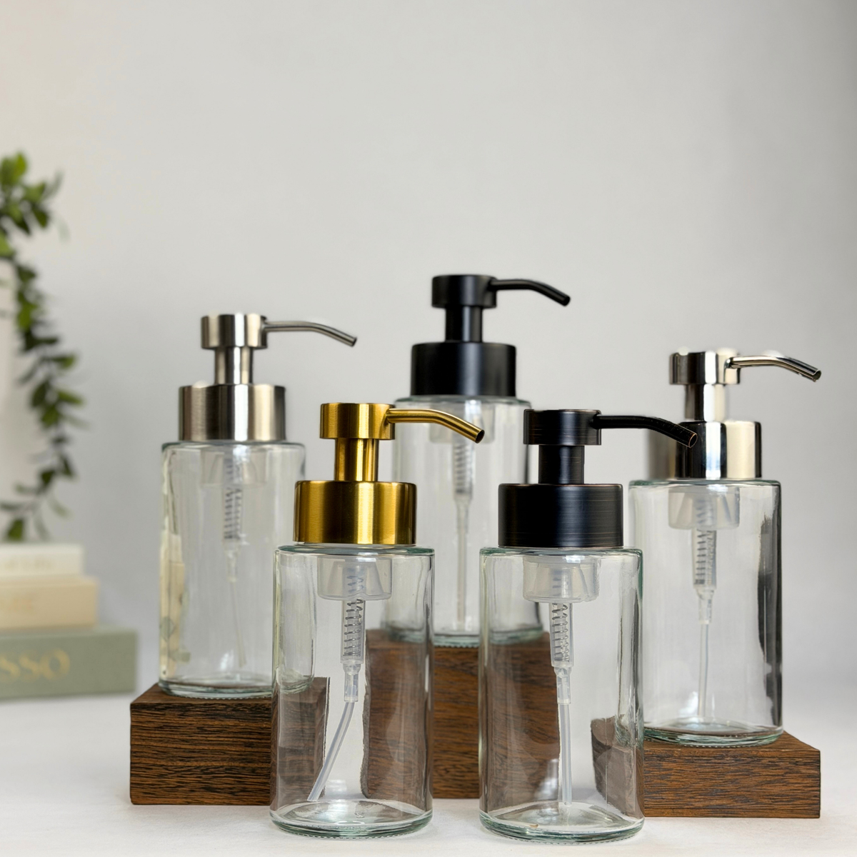 Farmhouse Foaming Soap Glass Dispenser product detail
