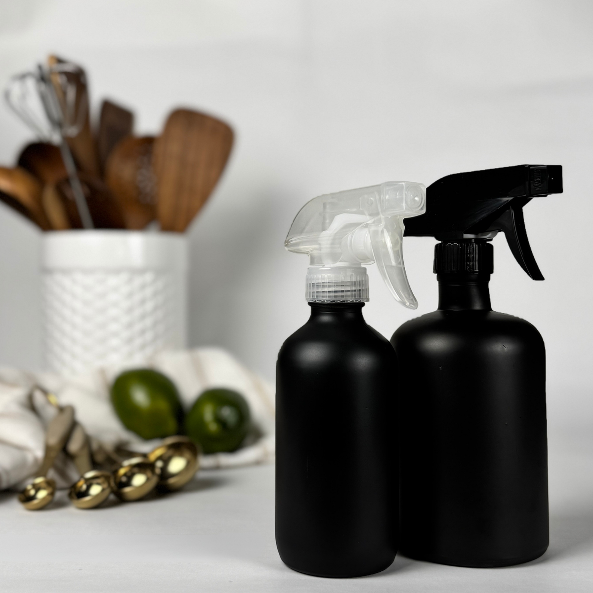 Black Matte Glass Dispenser product detail