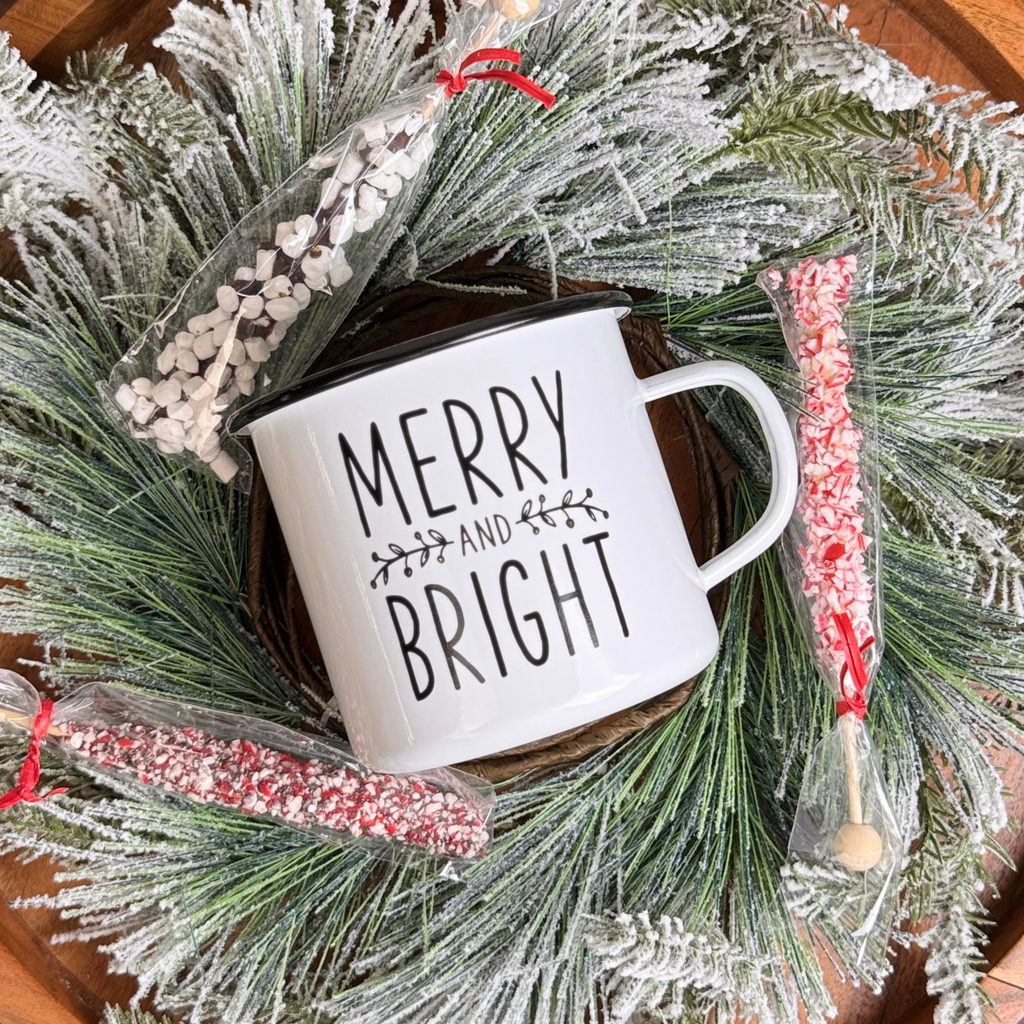 Holiday Enamel Camp Mug - 24-ounce product detail