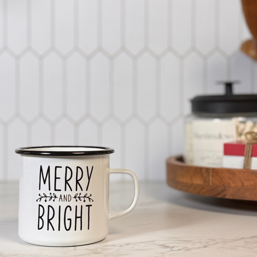Holiday Enamel Camp Mug - 24-ounce product detail