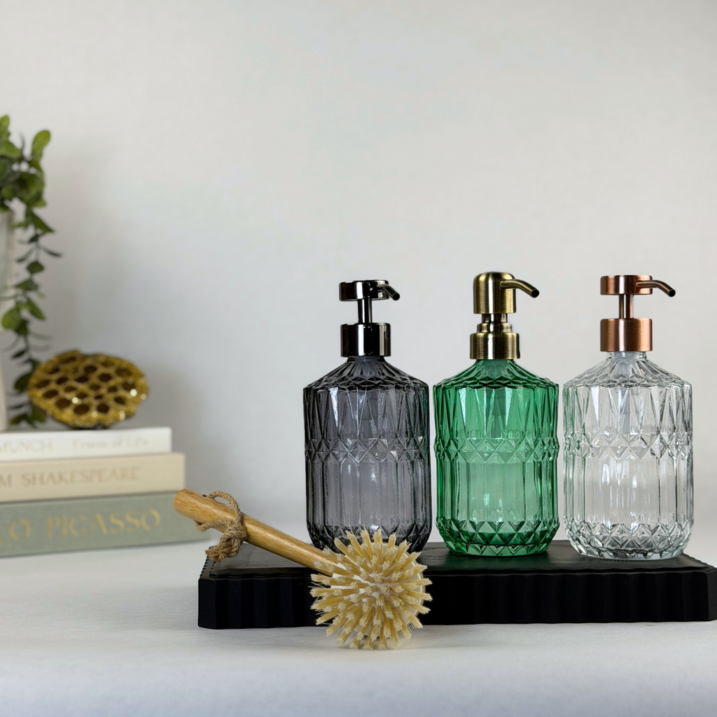Savannah Glass Bottle Dispenser product detail